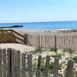 Camping accès direct plage Frontignan 